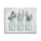 Stupell Industries Kitchen Herb Trio Garden Spices Country Glass Jars Canvas Wall Art
